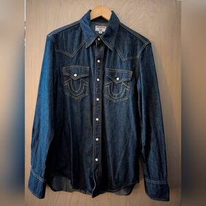 True Religion Men's Denim Shirt